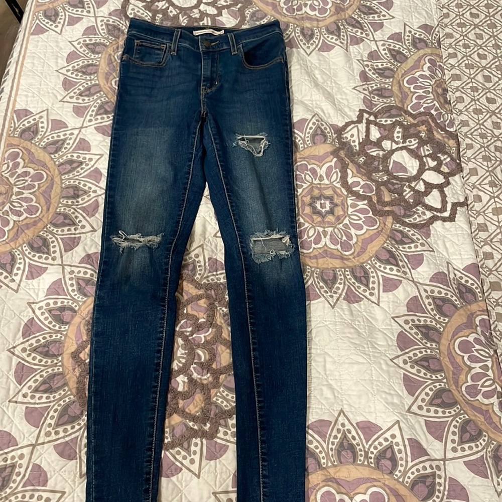 720 Super Skinny High Rise Jeans